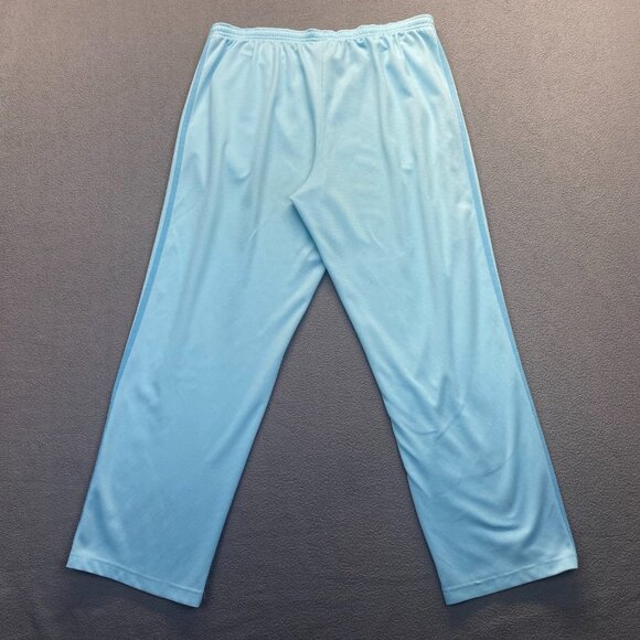 Adidas Womens Vintage Athletic Pants, Blue Size XL,Drawstring,Pockets,Embroideri - Picture 2 of 15